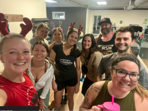 holiday sweatwork